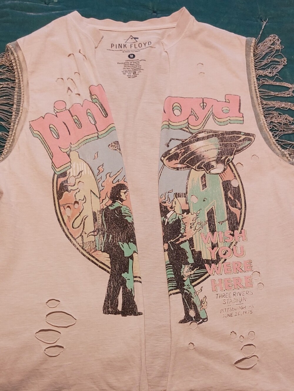 Pink Floyd Fringe T-Shirt Vest